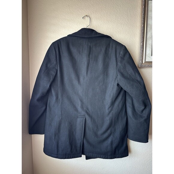 US Navy DSCP Coat Quarterdeck Collection Mens 40R Wool Double Breasted Peacoat - Picture 6 of 7